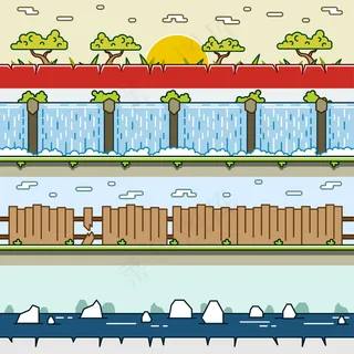 视频游戏的视差背景