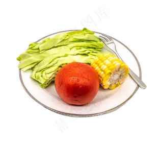 西红柿玉米白菜