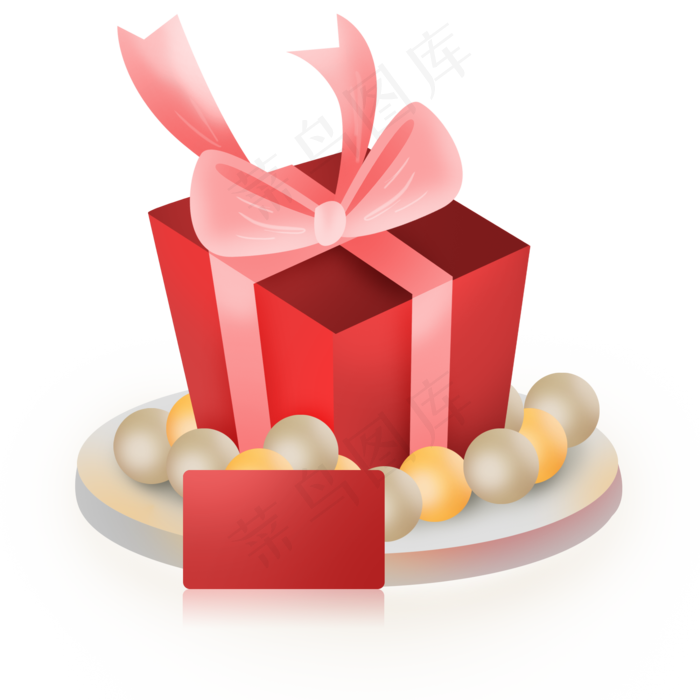 红色礼物盒
