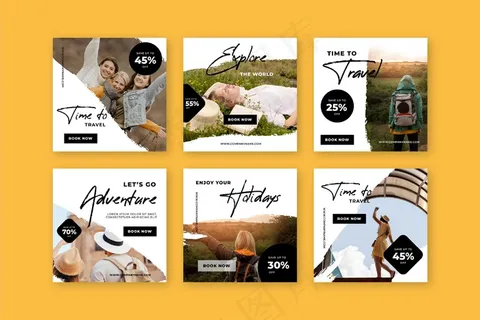 旅游销售模板集