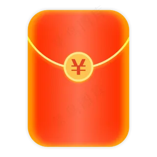 光泽双十一立体红包