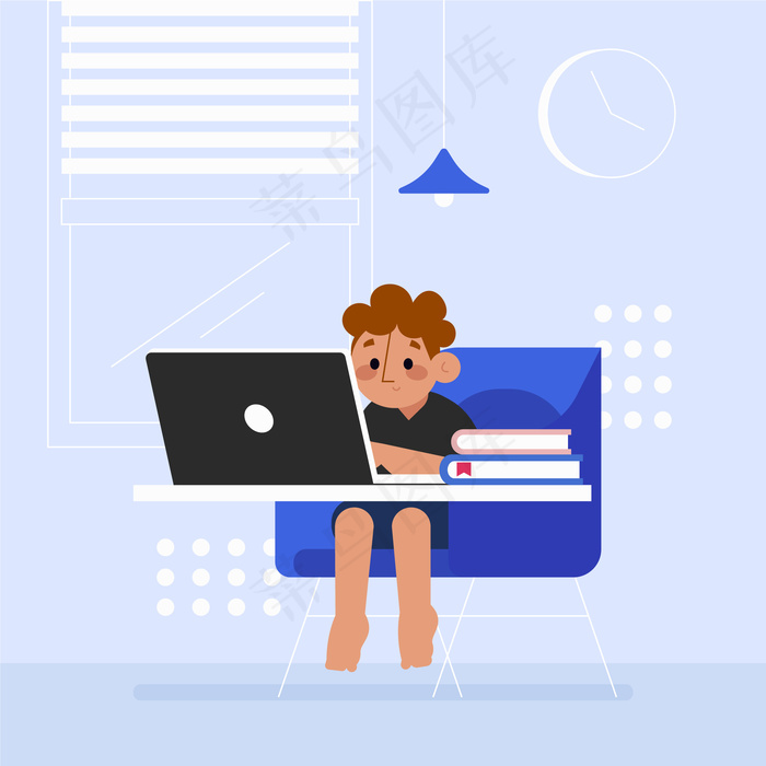 儿童在线课程概念