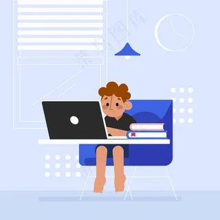 儿童在线课程概念