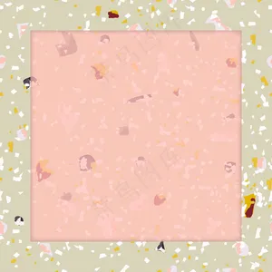 绿色水磨石框架