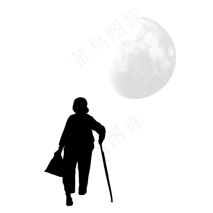 重阳节老人(2000X2000(DPI:300))psd模版下载