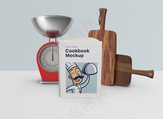 现场psd上的图书厨师封面