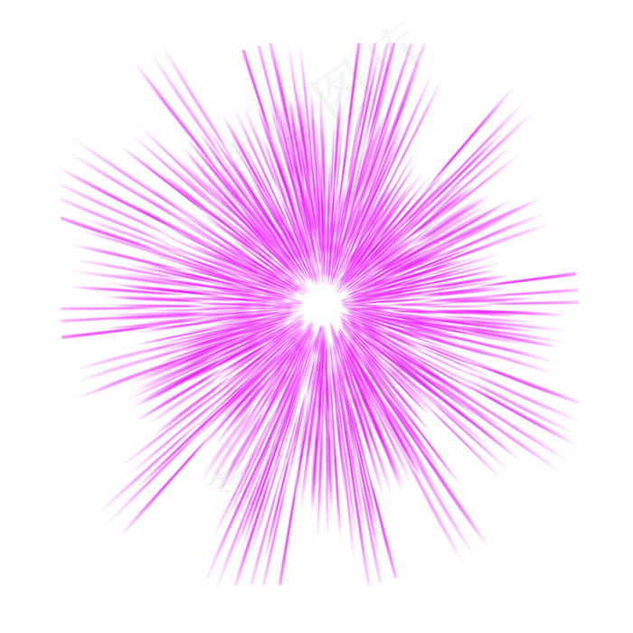 烟花爆竹紫色礼花元素(2000X2000(DPI:300))psd模版下载