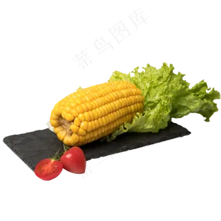 玉米和蔬菜免抠图