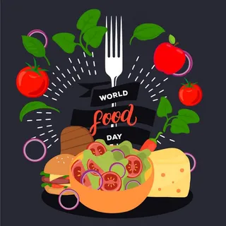 世界美食日概念