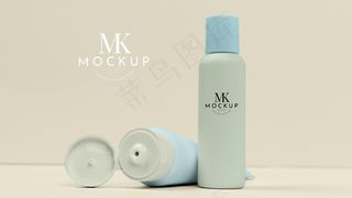 化妆品瓶模型样机