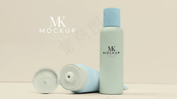 化妆品瓶模型样机 化妆品瓶模型样机