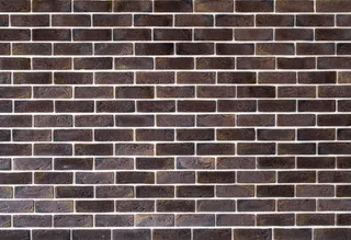 深棕色砖墙，创意回音，特写