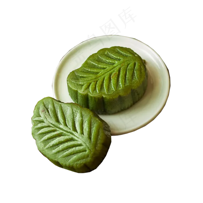 桃山皮月饼绿豆(2000X2000(DPI:300))psd模版下载