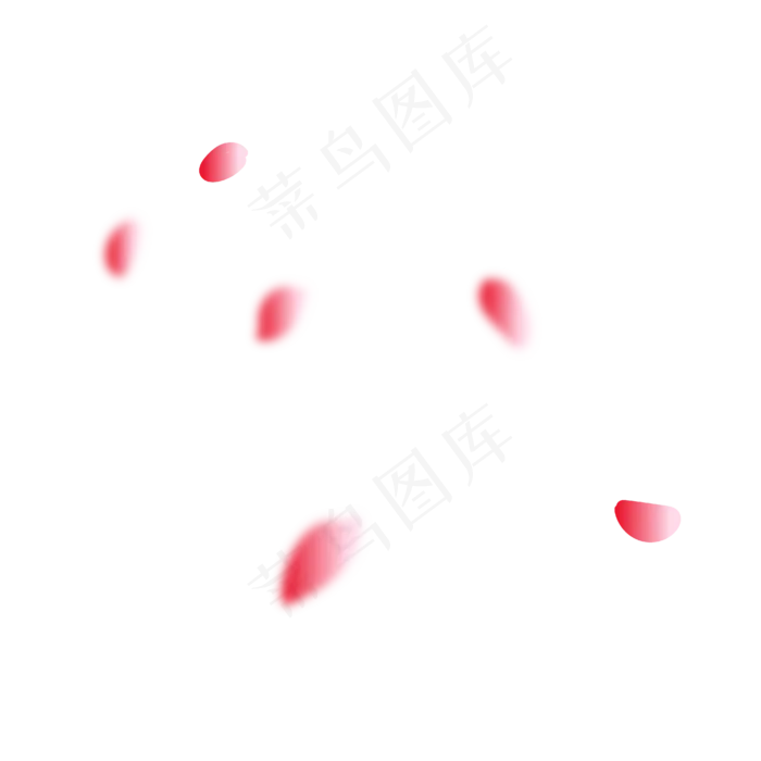 漂浮桃花瓣