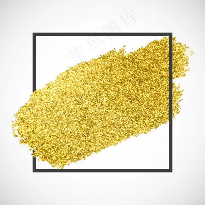 黑色框架上的金色闪光条纹eps,ai矢量模版下载