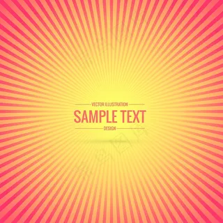 橙色和粉红色的阳光背景