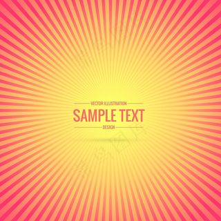 橙色和粉红色的阳光背景