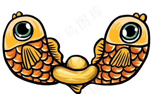 中国风春节国潮年年有余 中国风春节国潮年年有余