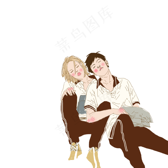 个性情侣元素设计