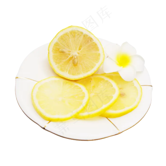 柠檬片柠檬水(3000*3000px 300 dpi )