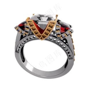 仿真求婚戒指png图