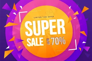 渐变色销售背景