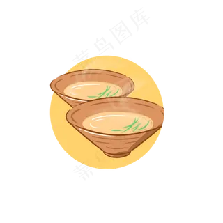 白露清茶可商用元素