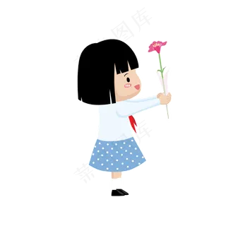 教师节学生给老师献花