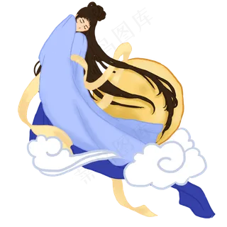 中秋节嫦娥奔月