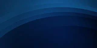 抽象三维结构呈现蓝影计算机技术商业背景