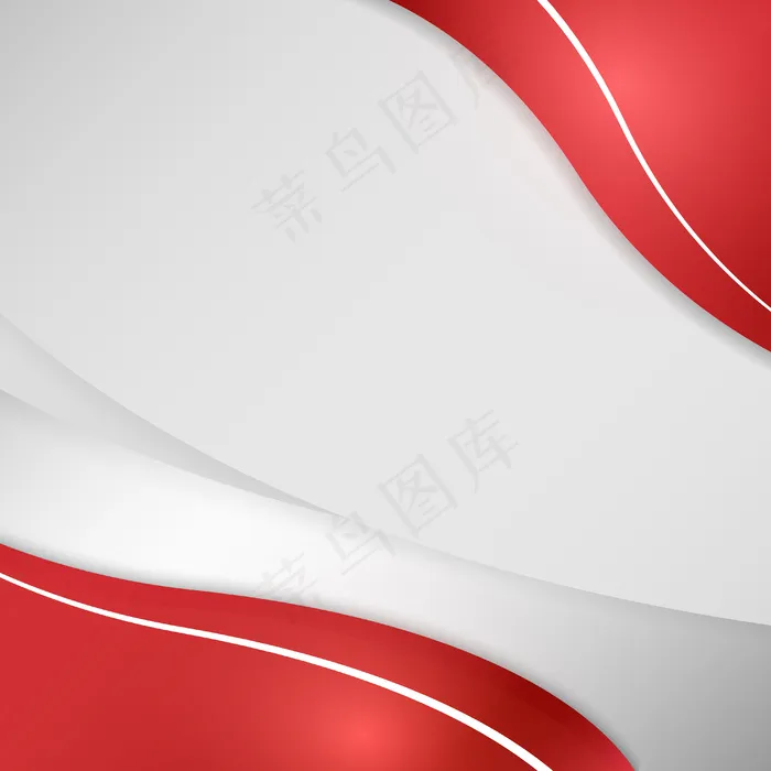 灰色背景上的红色曲线eps,ai矢量模版下载