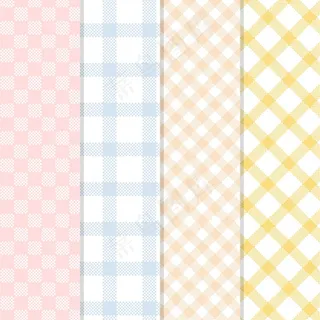 粉彩方格图案系列