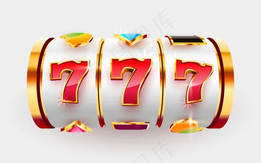 黄金*赢得头奖大赢家概念赌场头奖