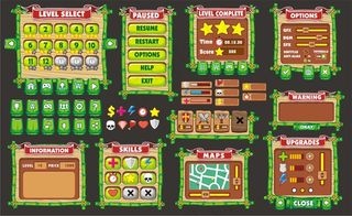 面向手机app移动应用的平台游戏用户界面