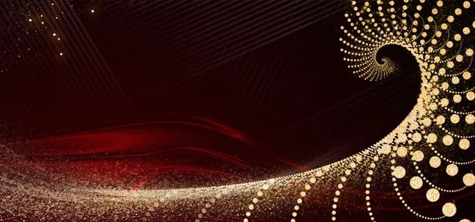 年会粒子光商务简约