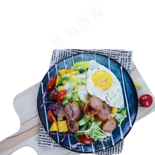 蔬菜沙拉食物