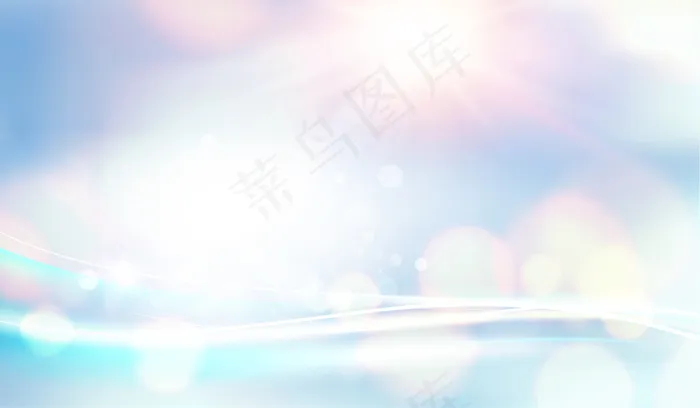 波基和镜头在淡蓝色的天空背景上闪烁。
