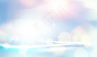 波基和镜头在淡蓝色的天空背景上闪烁。