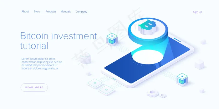 加密币采矿场。加密货币和区块链网络业务等距图eps,ai矢量模版下载