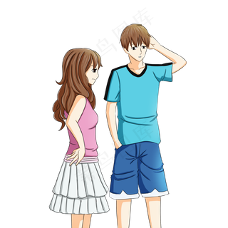 七夕情人节爱情情侣有情人终成眷