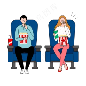 情人节约会看电影卡通