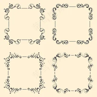 装饰性复古镜框系列