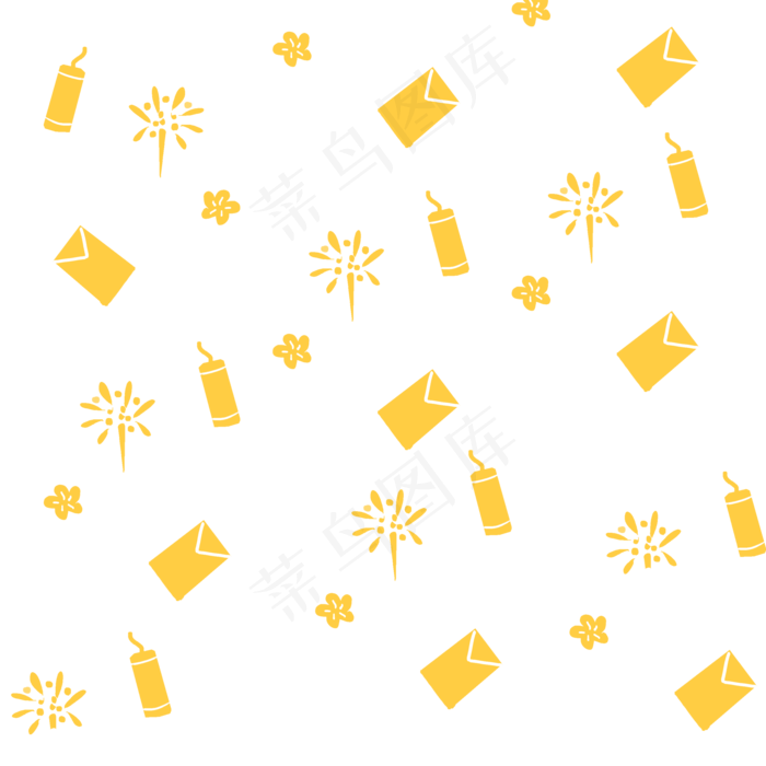新年底纹(2000X2000(DPI:300))psd模版下载