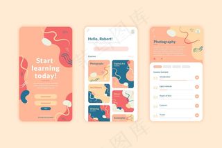 课程应用程序界面概念
