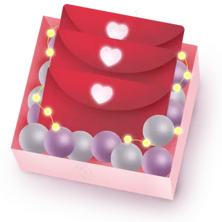 情人节红色信封