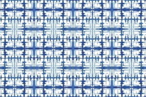 水彩画手绘shibori图案