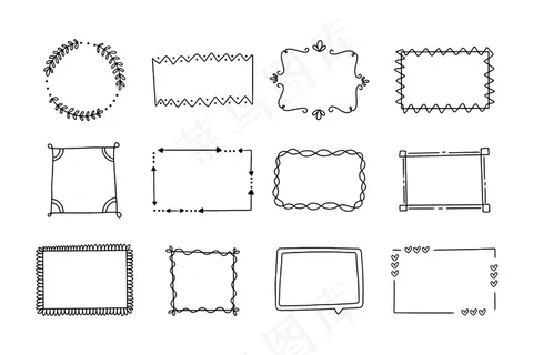 手绘装饰框包 手绘装饰框包