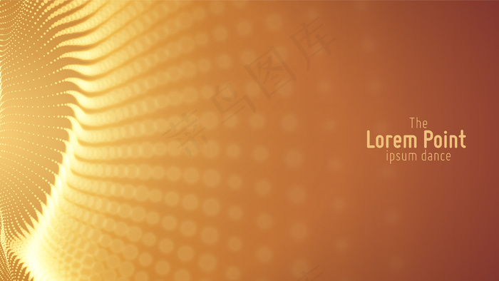 抽象粒子波背景