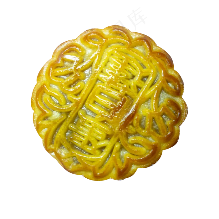 新鲜的月饼免抠图(2500*2500px 300 dpi )