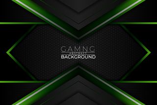 游戏抽象背景深绿色风格